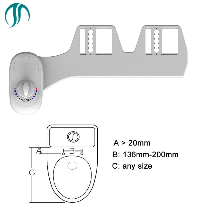 Cold Water Double Single Nozzle Washing Toilet Seat Wash Muslim Shower Japanese The Toilet Bidet Cover Bidet Toilet Seat Water