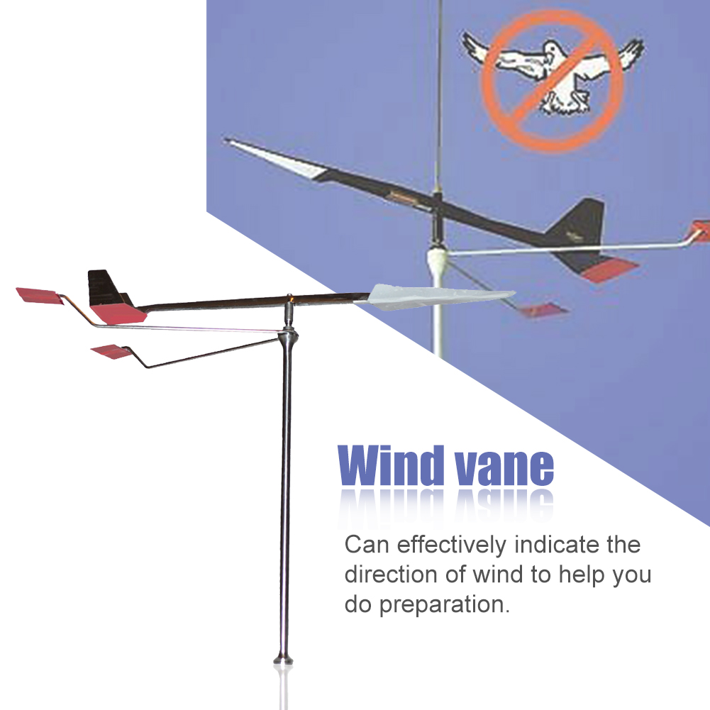 Farm Home Boot Rvs Wind Richting Indicator Windwijzer Praktische Yard Anti Corrosie Duurzaam Meetinstrumenten
