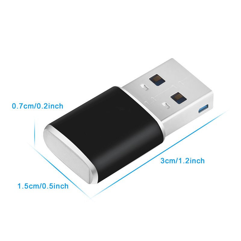 Usb 3.0 Mini Sd Kaartlezer 5Gbps Super Speed Usb 3.0 Micro Sdxc Aluminium Tf T-flash Memory Card Reader adapter Voor Laptop Pc