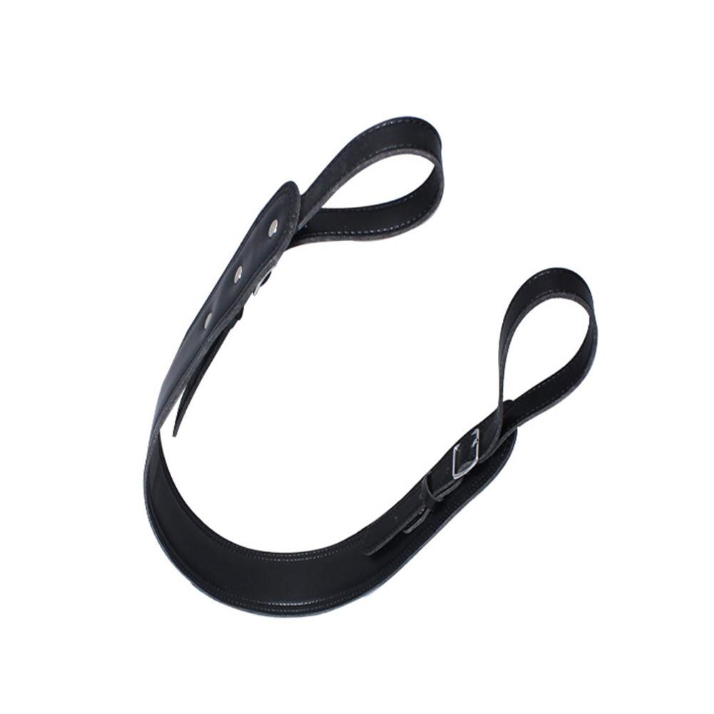 Sangle de Tuba en cuir souple de luxe noir réglable pour les bois Instruments de musique en laiton accessoires de bois: Default Title