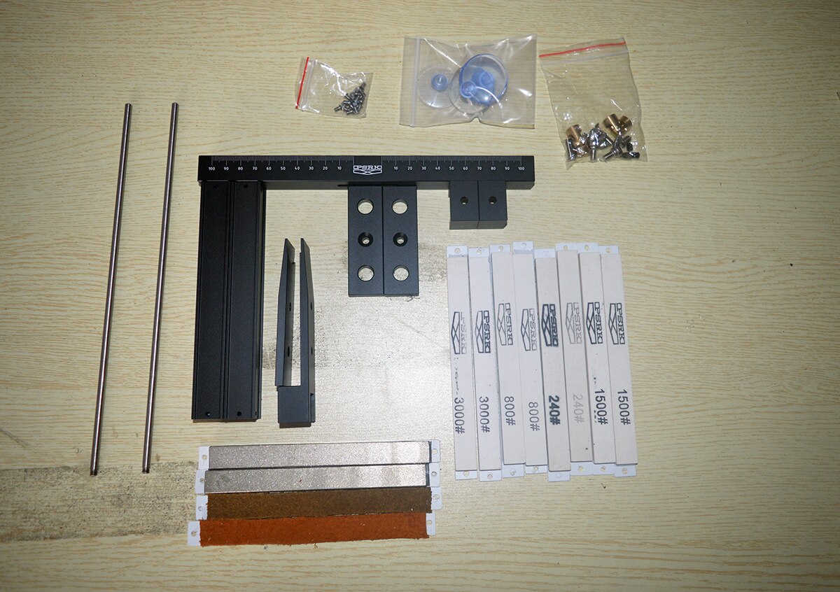 Knife sharpener Sharpening System Wicked Edge Precision Knife Sharpener Sharpens and diamond Hones water stone leather