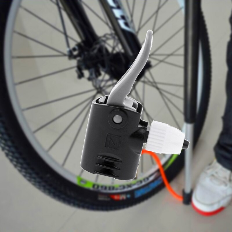 1PC adattatore per tubo flessibile per ugello per bicicletta parti di pompaggio a doppia testa accessori di servizio Presta Valve converter Bycycle