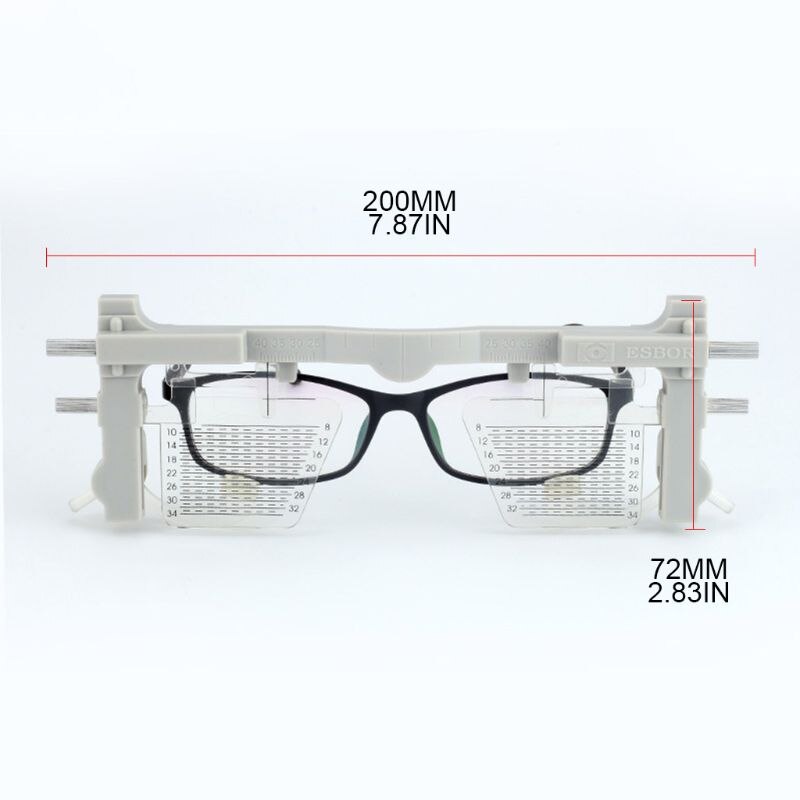 Centrometer Pupilometer PD Ruler Optometry Ophthalmic Eyesight Test instrument for Spectacles Store