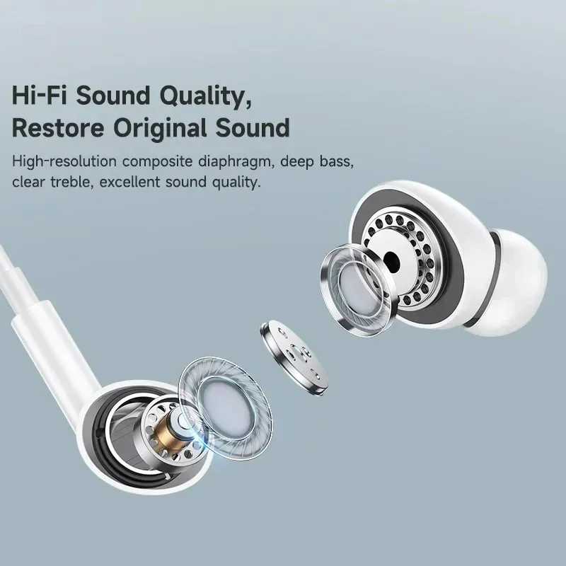Originele Oortelefoon Voor Apple iPhone 14 Pro Max Lightning Hoofdtelefoon 13 12 11 Mini X XS XR SE 6 7 8 Plus Bedraad In-Ear Oproep Oordopjes