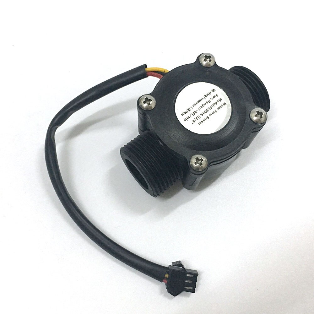 EBOWAN G3/4'' Water Flow Sensor Flowmeter Hall Flow Sensor Water Control 1-60L/min