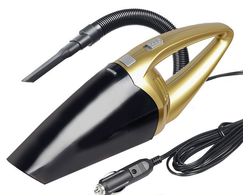 Voiture nettoyant voiture haute puissance Super aspiration voiture aspirateur voiture Portable humide et sec deux usages 12V: Jaune