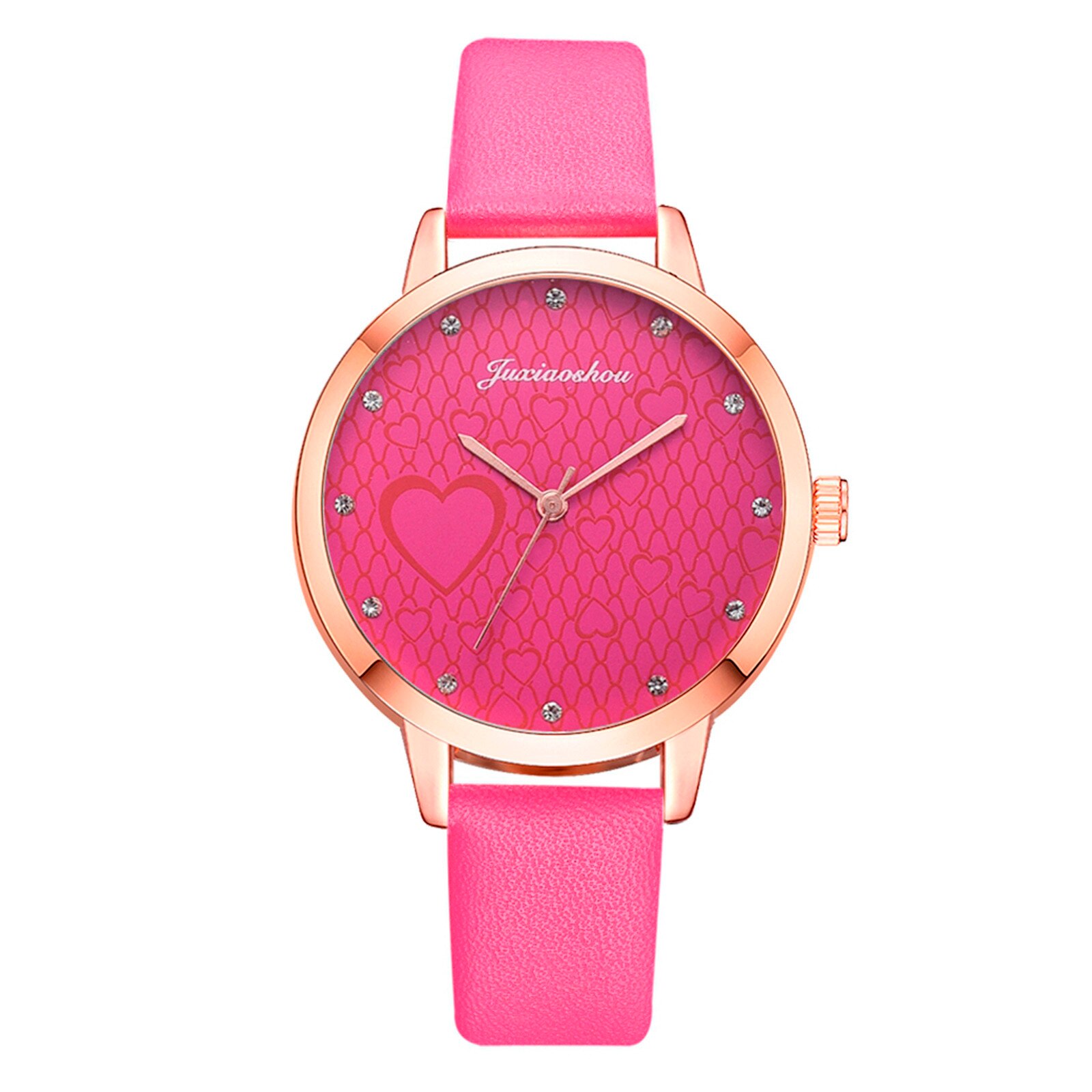 Luxe Horloges Voor Vrouwen Klok Vrouwen Quartz Plastic Lederen Band Analoge Vrouwelijke Horloge Horloge Vrouw Mode: C