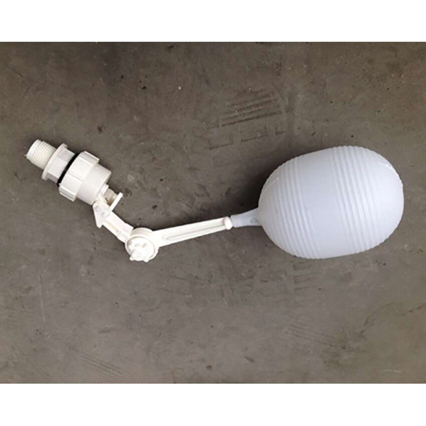 20mm Inlet White Plastic Adjustable Auto Fill Water Control Switch Pressure Reducing Tank Float Ball Valve Switch Supplies