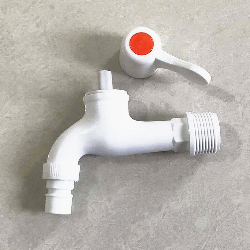 In-wall Single Cold Bibcock Outdoor Washing Machine Faucet 20 25mm Thread Interface Plastic Single Handle Tap,JO21028