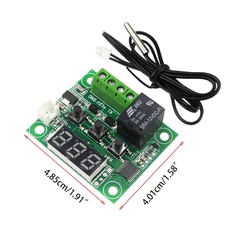 High-precision Temperature Controller Display Digital Thermostat Sensor Temperature Control Modules 0.28 inch Display
