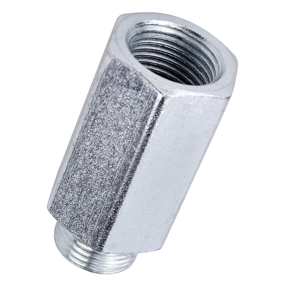 1PCS Stainless Steel M18x1.5 O2 Oxygen Sensor Extender Spacer for Decat Hydrogen O2 Extender Spacer Fast