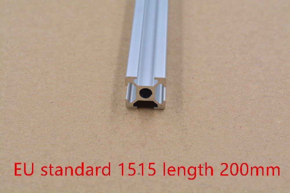 1515 aluminum extrusion profile european standard white length 200mm industrial aluminum profile workbench 1pcs