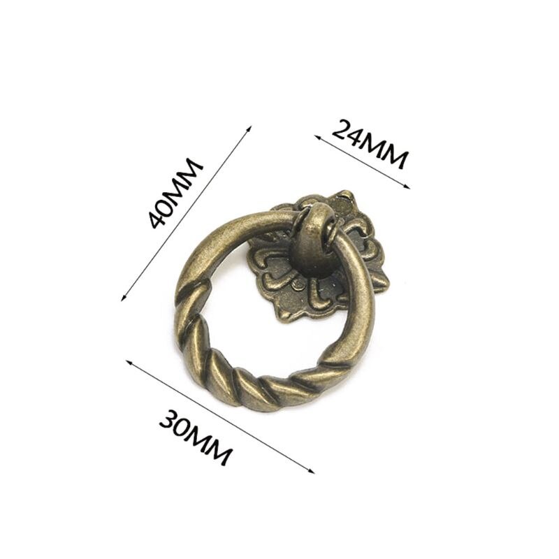 Antieke Meubelen Schuifladegrepen Kast Deurknoppen Handgrepen Retro Decor: 16