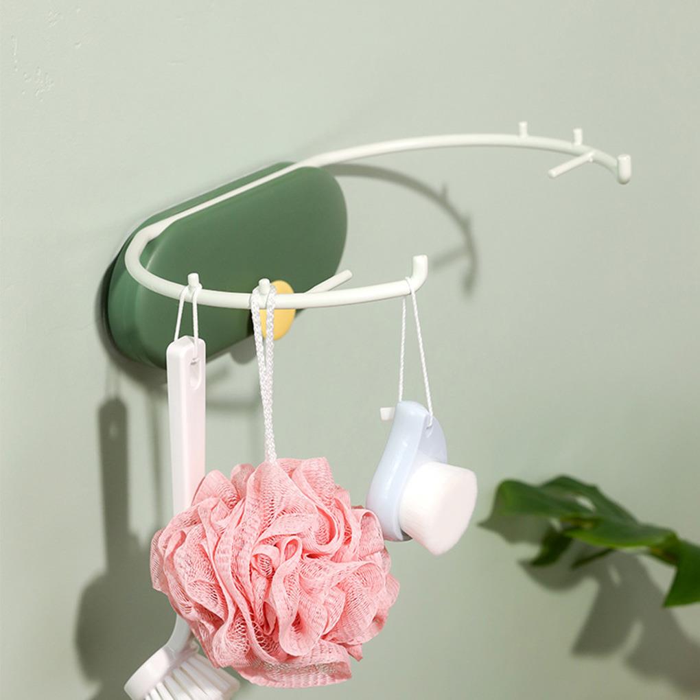 1pc Washstand Wall Mounted Bathroom Washbasin Rack Waterproof Foldable Free Punching Washstand Sapce-Saver Bathroom Storage Tool