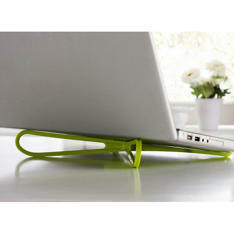 1pc Portable Plastic Simple Laptop Cooling Stand Pad Rack Base Support Cooler Simple Cross Detachable Notebook: GN