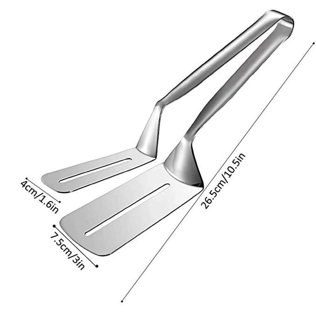 304 acier inoxydable alimentaire pince frite BBQ pinces salade pain pince cuisine viande cuisine accessoires Barbecue outils