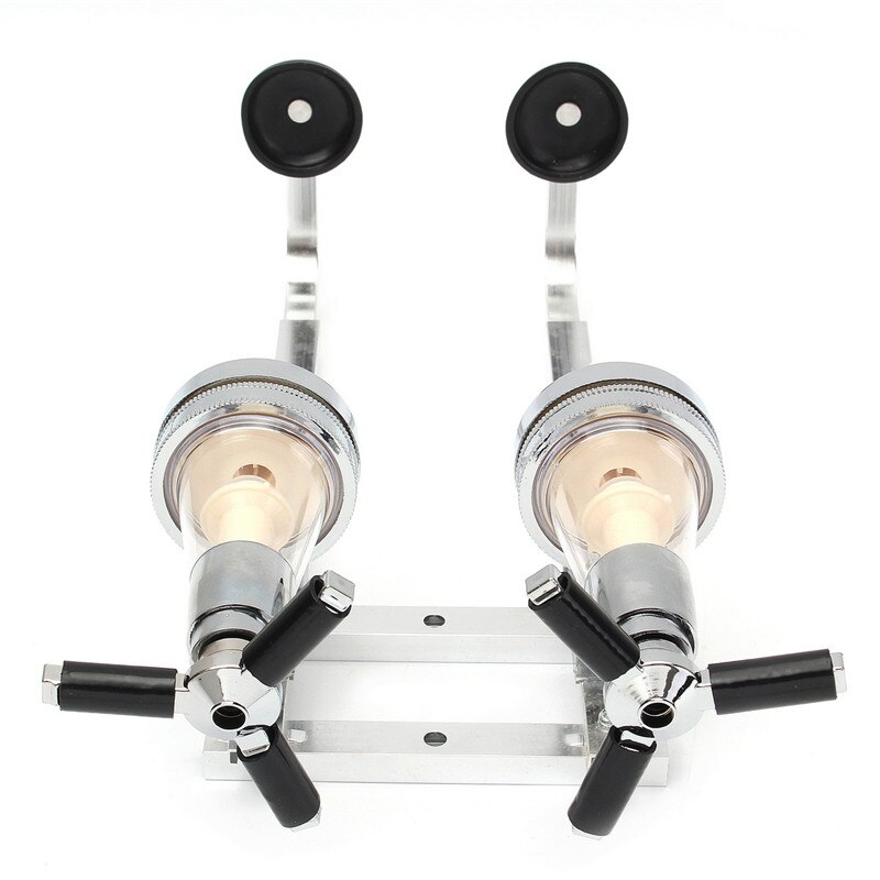 Förderung Inversion 2-Station Schnaps Spender Bar Butler Wein Spender Alkohol Flasche Dispenser Trinken Ausgießer Bar accessori