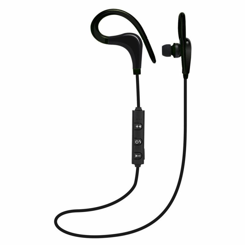 Wireless Earphones Bluetooth Ear Hook Sport Running Stereo Headset Mini Handsfree Headphone With Mic for iPhone Xiaomi Huawei