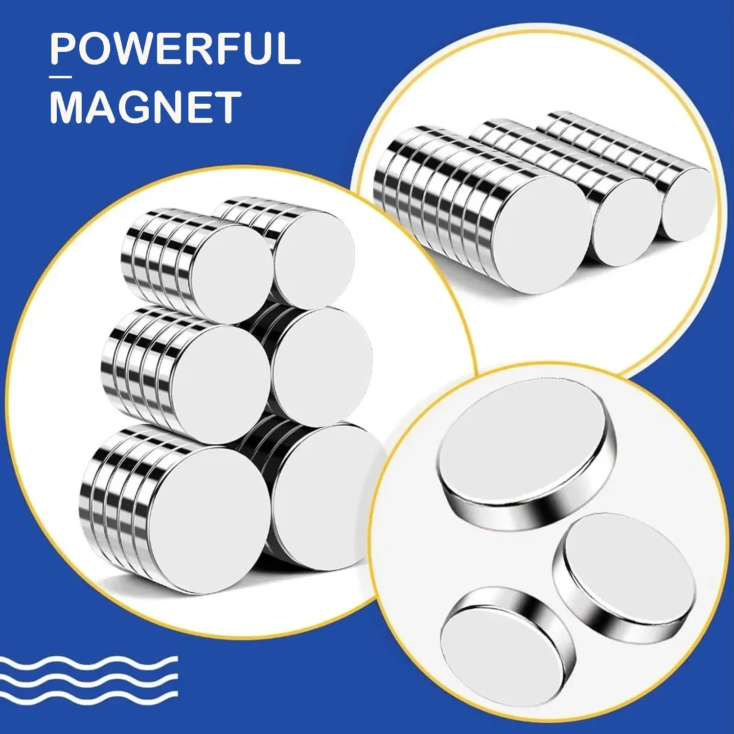 Super Strong Round Magnets Powerful Magnets for Fridge, DIY, Building, Scientific, Craft, and Office Magnets Imanes Disc Magnet