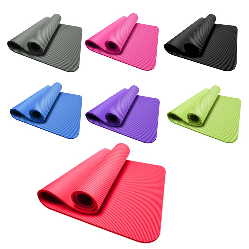 Yoga Mat Non-Slip Extra Thick Eco Friendly Exercise Workout Mat with Carrying