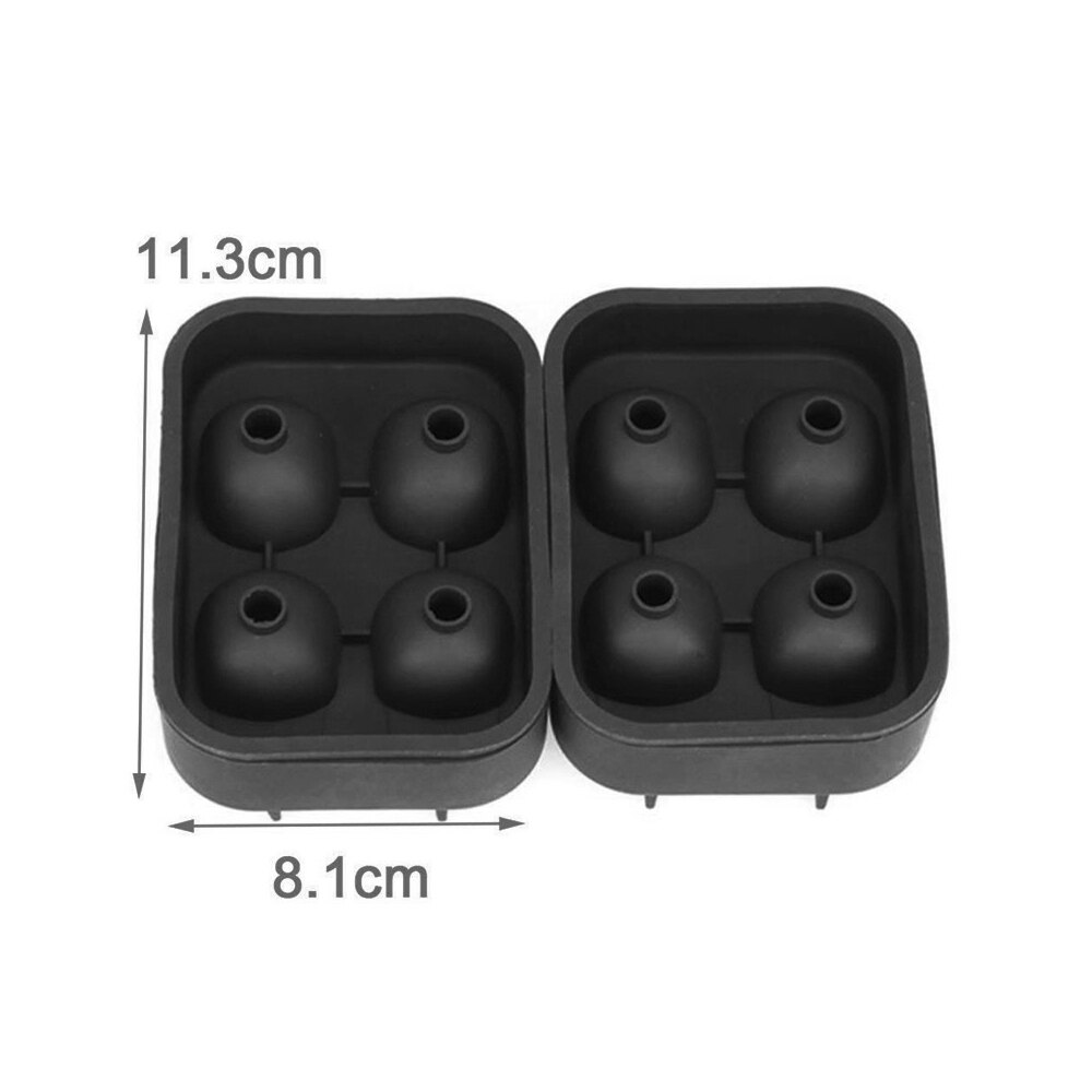 DIY Molds for Bars Silicone Skull Ice Cube Four-in-one Silicone Skull Ice Cube Mold Whiskey Ice Cream 3D Ice Maker