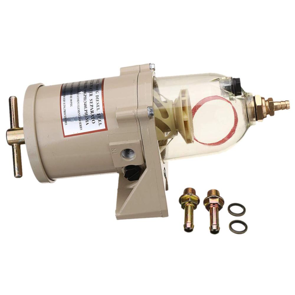 500fg 500fh varmeapparat til marin motor drivstoff vann separator filter turbin diesel filter oppvarming rør 12v 24v