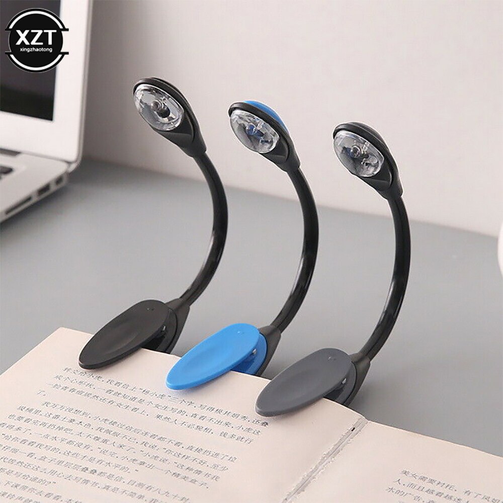 LED Buch Licht Mini Clip-an flexibel Helle LED Lampe Licht Buch Lesen Lampe Für Reise Schlafzimmer Buch Leser weihnachten