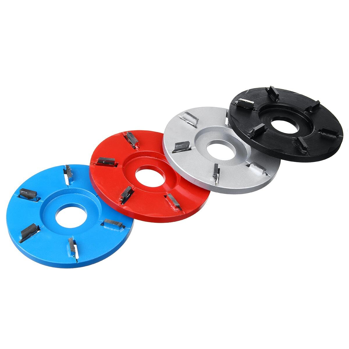 90 Mm Power Houtsnijwerk Disc Voor 22 Mm Hoek Grinder Tool Frees Thee Lade Blade Zes-Tand houtbewerking Turbo Disc Grinder