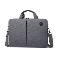 Mannen Aktetas 15.6 Inch Canvas Computer Tas Handtas Voor Mannen Vrouwen Aktetas Schoudertas Office Tassen Voor Mannen Maletin Mujer