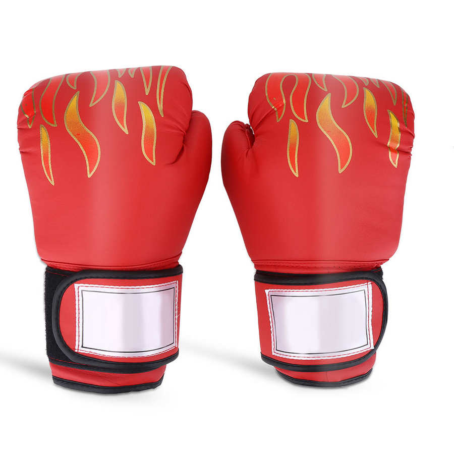 Box Fighting Muay Thai Sparring Punching Kickboxing Grappling Sandbag Gloves: Red