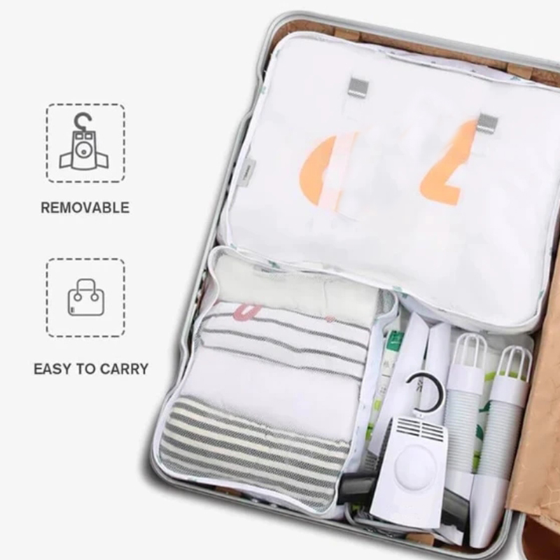 Elektrisk klestørkehenger sko tørkestativ lastbar 5kg sammenleggbar lydløst oppvarming kleshenger til babyreiser