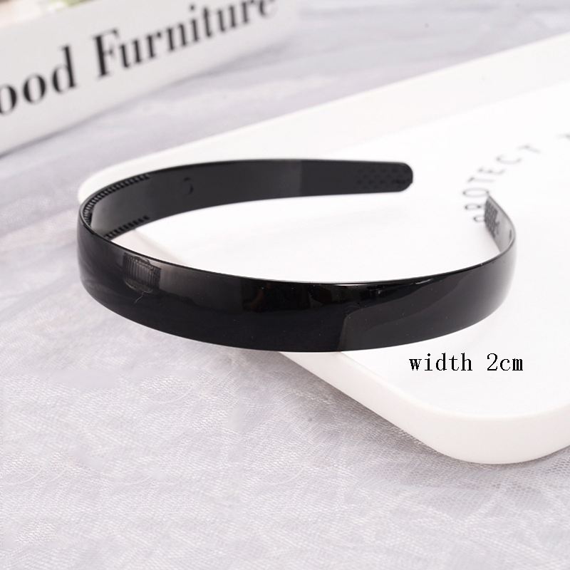Antislip haarbanden voor vrouwen mannen eenvoudige bezel hoofdband wassen haar pony houder gezichtsmasker haar hoepel haarband haaraccessoires