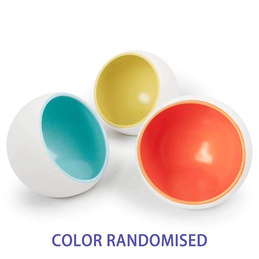 Transparent Cat Bowls With Stand Pet Feeder Double Food Diner Bowl Set Perfect For Cats And Ultra Small Dog: Random Color