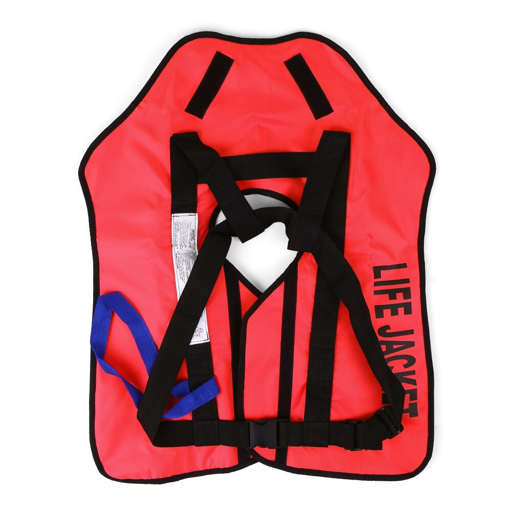 Manual Inflatable Life Jacket Adult Life Vest Water Sports Swiming Fishing Survival Jacket: Bright Red