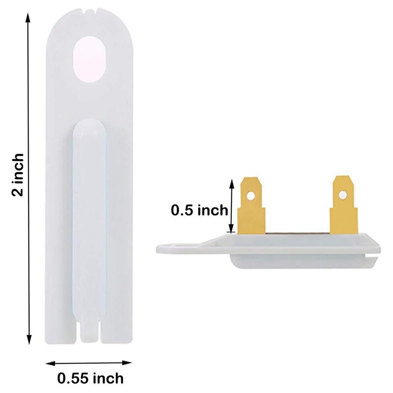 Piezas de fusibles para secadora, accesorio para lavadora y electrodomésticos, 3392519 para Whirlpool Kenmore Roper, 10 Uds.