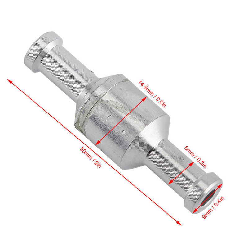 exhaust valve control control exhaust valve 5/16in One-Way Non Return Check Valve for Gasoline Diesel Biodiesel Water Coolant