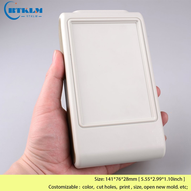 Handheld plastic enclosure DIY junction box abs plastic box for electronic project box cable instrument case 141*76*28mm