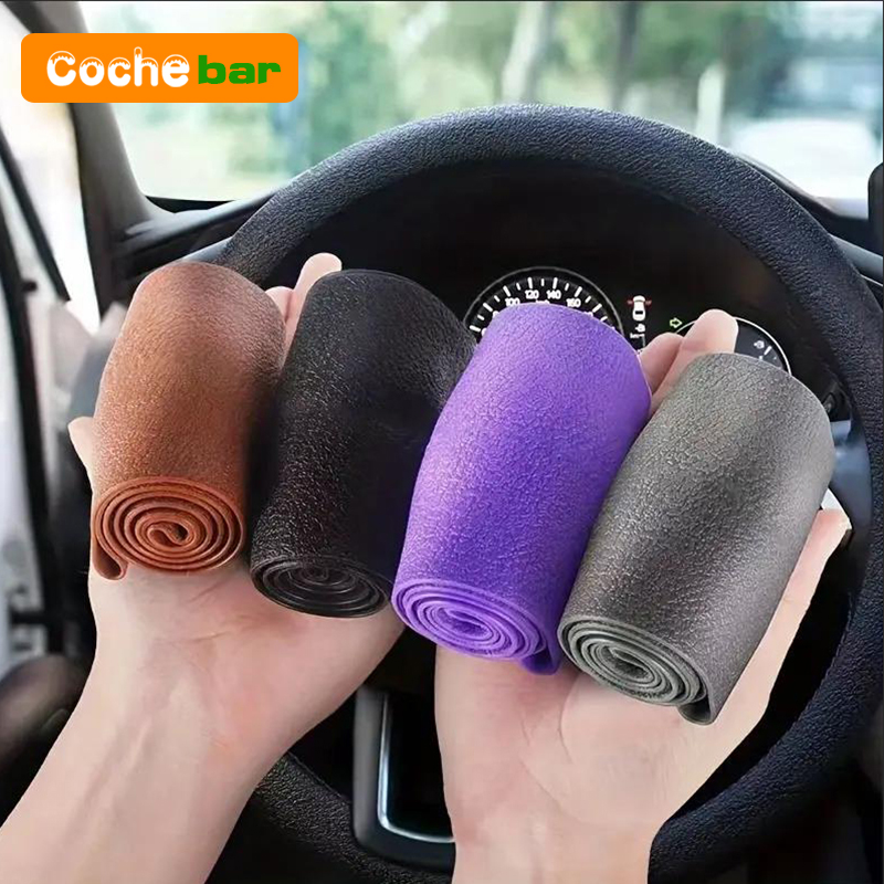 Siliconen stuurwielhoes, ultradunne antislip stuurwielhoes, zachte siliconen accessoires, universele stuurwielhoes