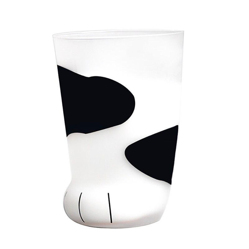 Home Office Melk Koffie Cup Kat Klauw Cup Kat Voeten Cup Frosted Glas Kat Palm Koffie Melk Cups.