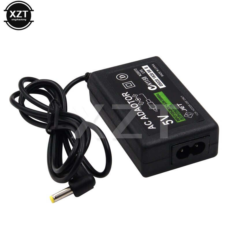 EU Plug 5V Home Wall Charger Power Supply AC Adapter for Sony PlayStation Portable PSP 1000 2000 3000 Charging Cable Cord