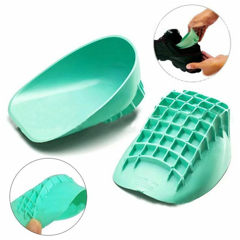 1 Pair Silicone Heel Cup Pad Support Spur Insole Foot Orthotic Plantar Cushion Foot Care Tools Walking Anti-fatigue