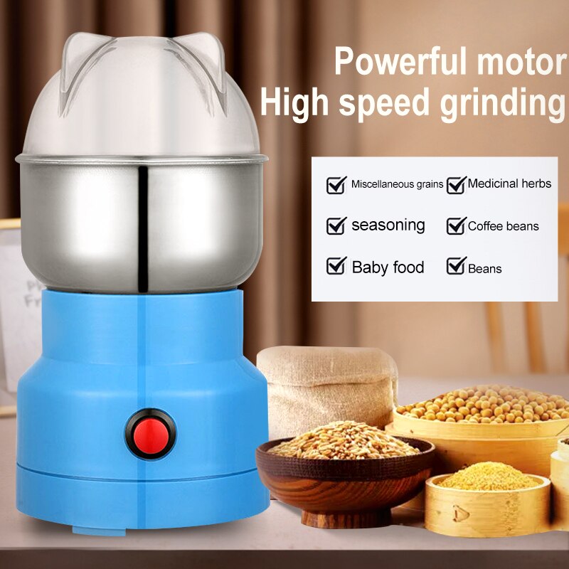 Elektrische Grinder Machine Koffie Frezen Keuken Granen Noten Bonen Kruiden Grain Slijpen Blender Automatische Coffee Grinder Machine