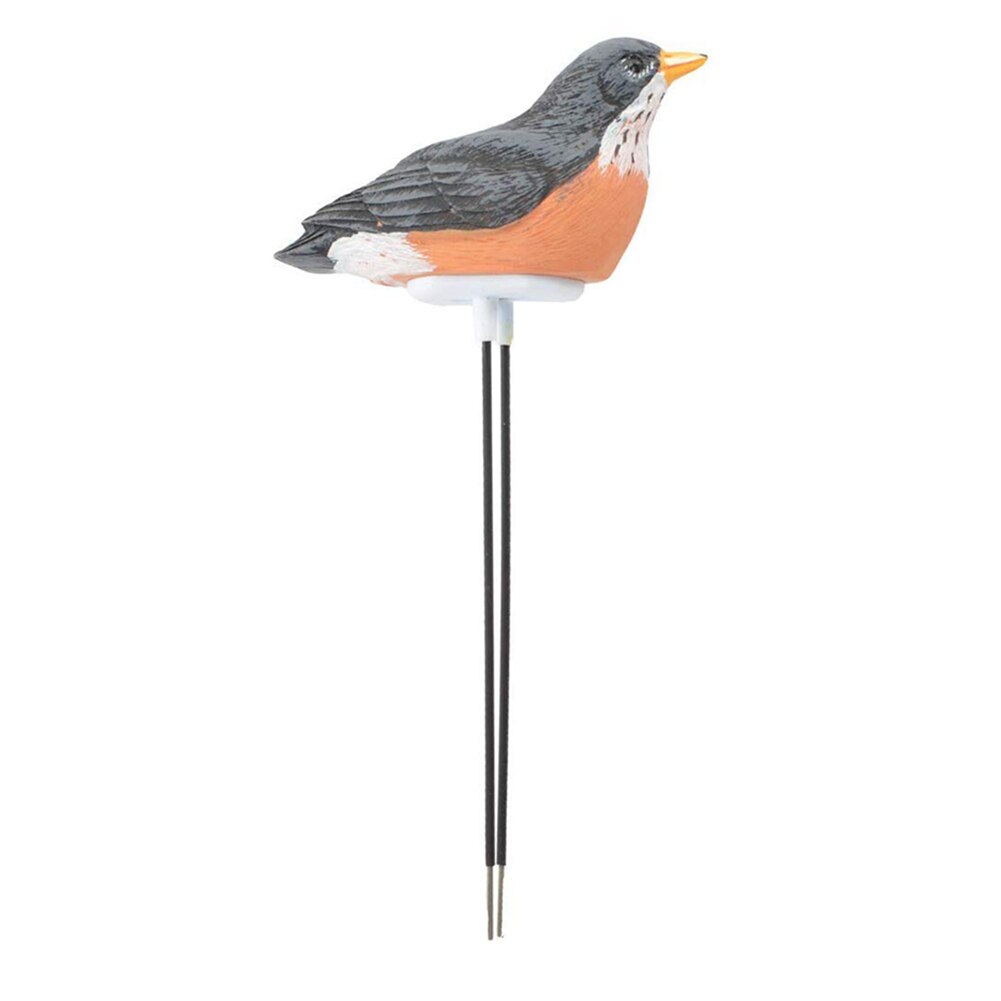 Soil moisture alarm Flower Pot Moisture Test Alarm Plant Soil Moisture Water Tester Hygrometer Sensor garden ornament RT99: Grey