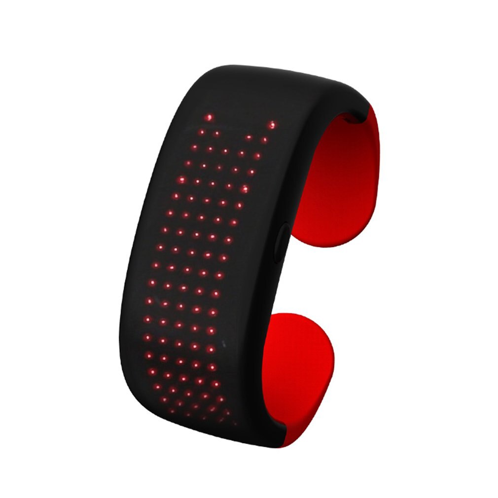 Nuovo Puntelli Colorato Schermo A portato Dinamica Braccialetto di Incandescenza di Notte Corsa e jogging festa concerto Puntelli Braccialetto di ABS + PC + TPU: 2