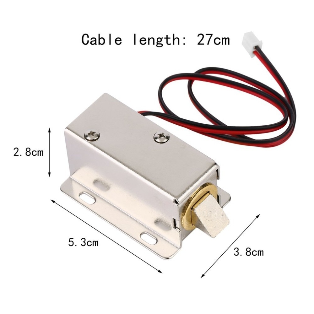 Petit solénoïde de cadre ouvert de cc 12V de serrure magnétique pour la serrure de porte électrique avec la stabilité de consommation de puissance faible