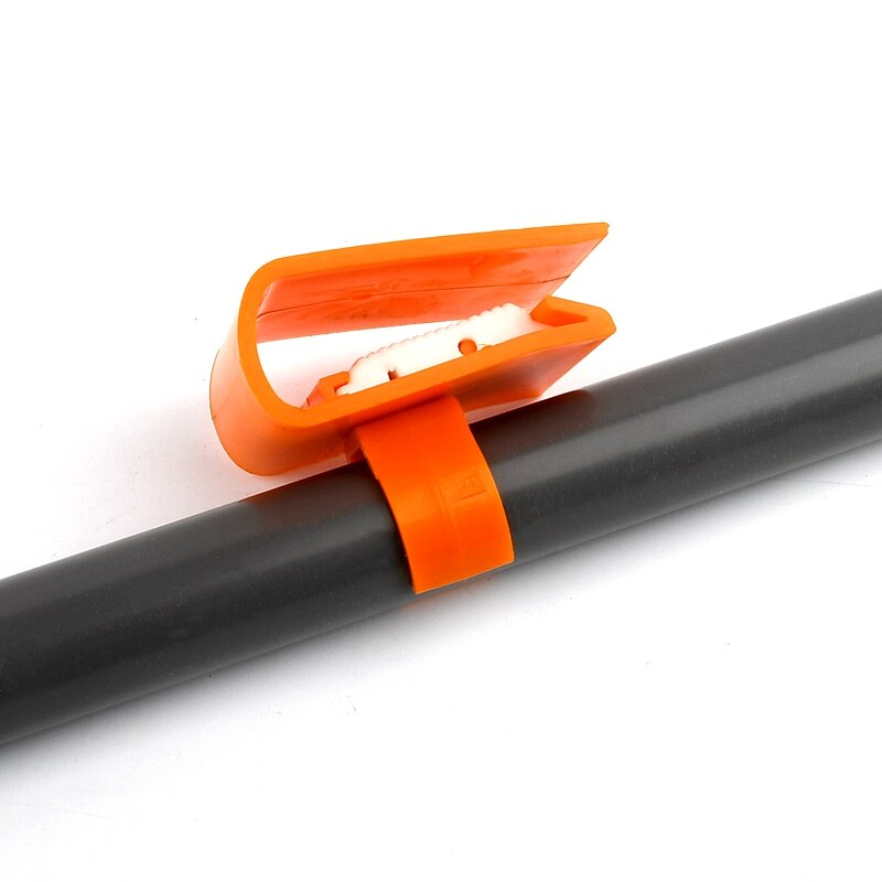 2~30 PCS T5 T8 T4 PVC Pipe Clamps Lamp Clamp Aquarium Water Tube Support Fitting Rotary Water Pipe Clamp for Fish Tank Tie Bar