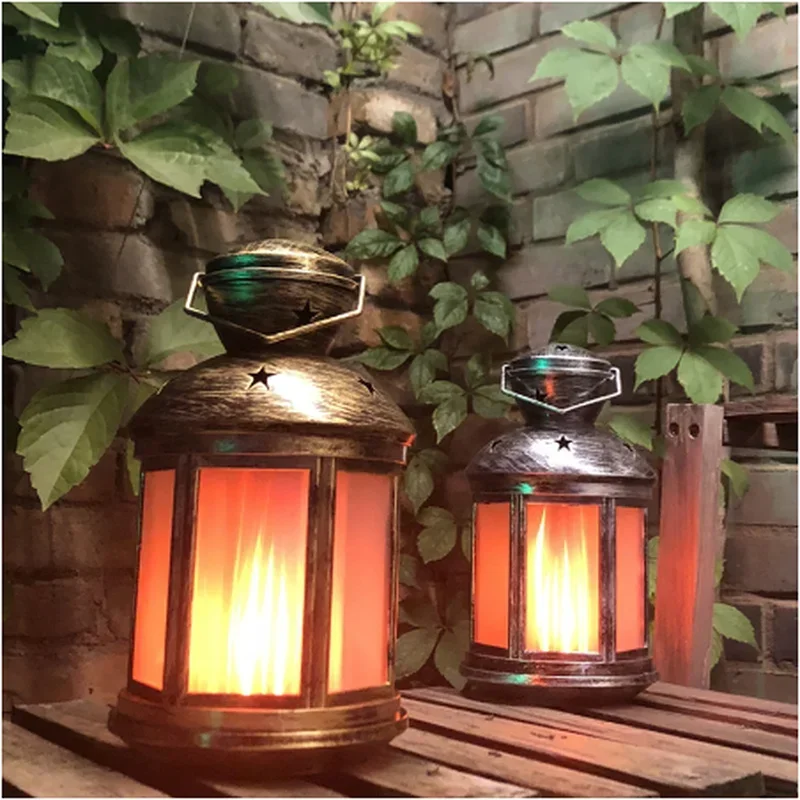 Led-flammelamper flammeeffektpære vindlys hjem vintage dekoration halloween jul led-lys  wj926 stk.