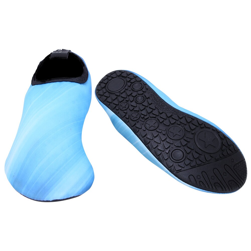 Elastisch zacht materiaal 1 paar dames blotevoeten waterschoenen ademende duiksokken voor waterschoenen strand antislip zwemmen aan zee