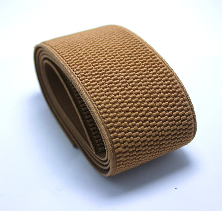 5CM breite Elastische bands von maiskörner/nähen kleidung zubehör/elastische band/gummiband: brown