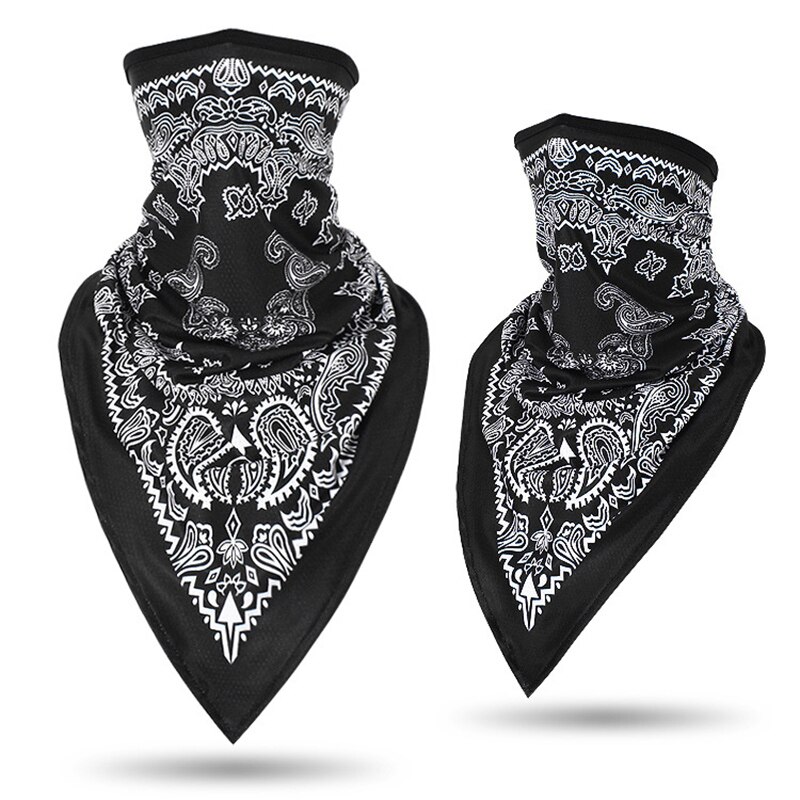 Face Cover Biker Ski Motorcycle Helmet Neck Cover Sport Bandana Outdoor Cycling Best Price: Black